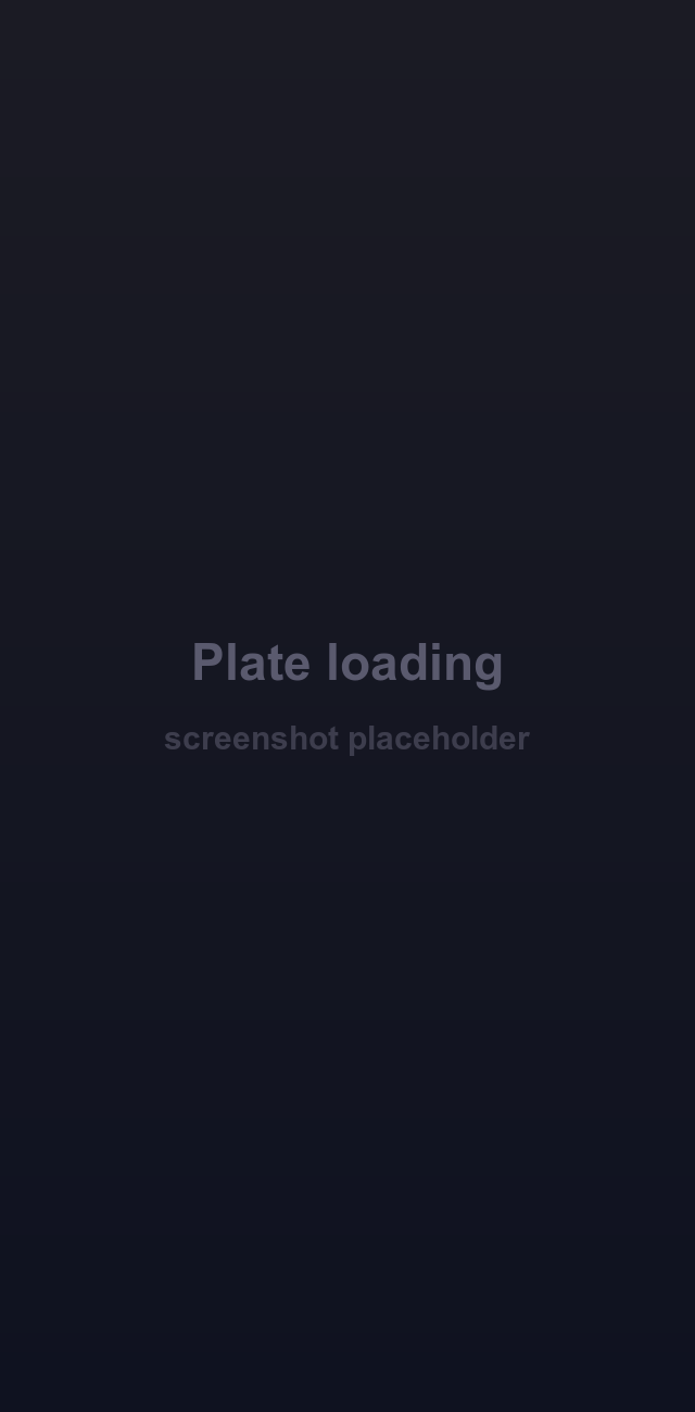 Plate loading for a working set